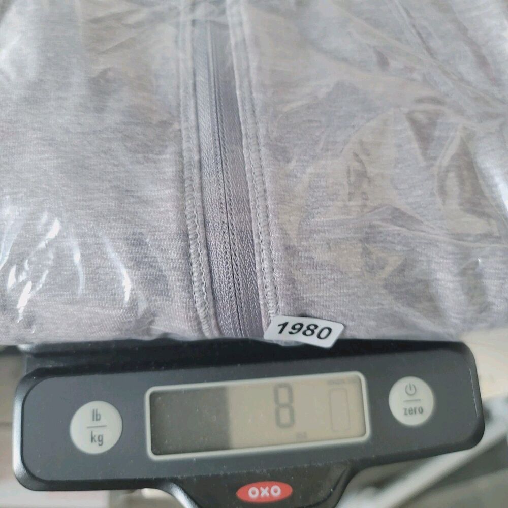 Lululemon Pace Pusher 1/2 Zip Long Sleeve Top Sz 4 Gray/Pink Trim Reflective - Picture 15 of 15